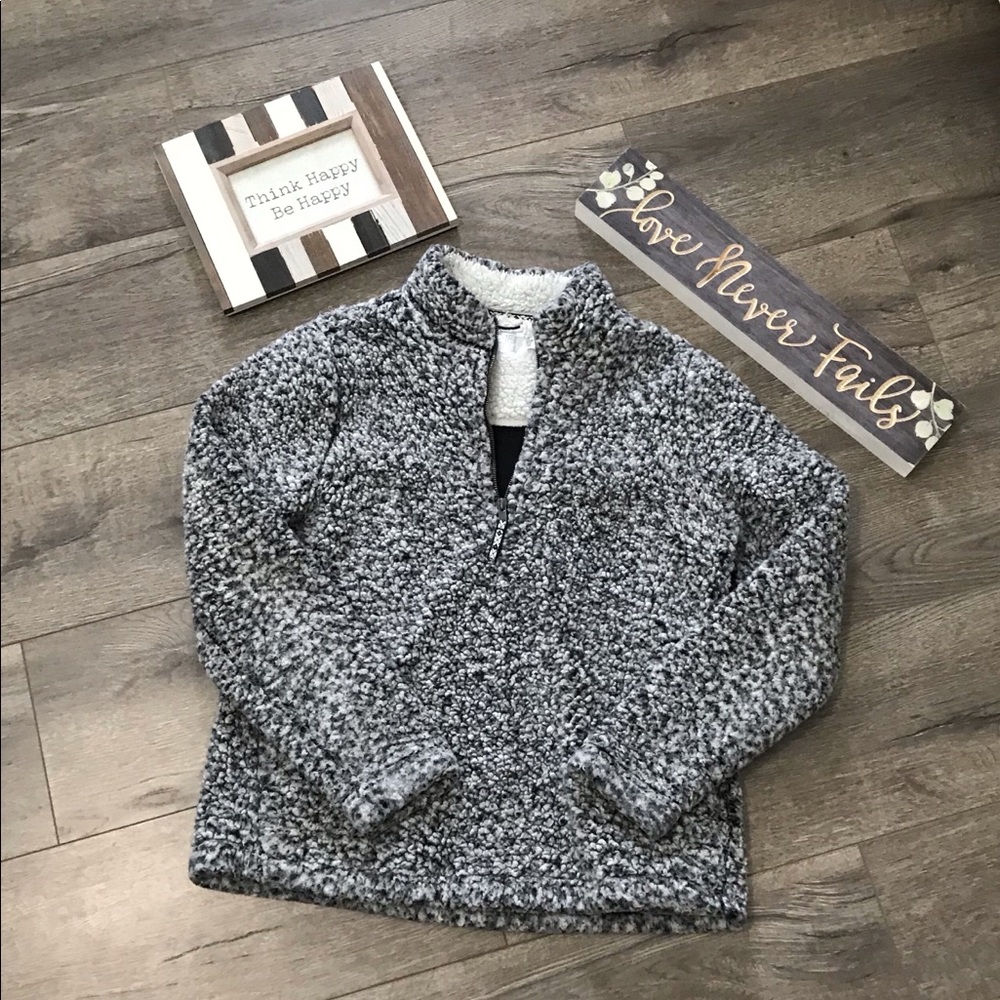 Fleece 3/4 zip Pullover